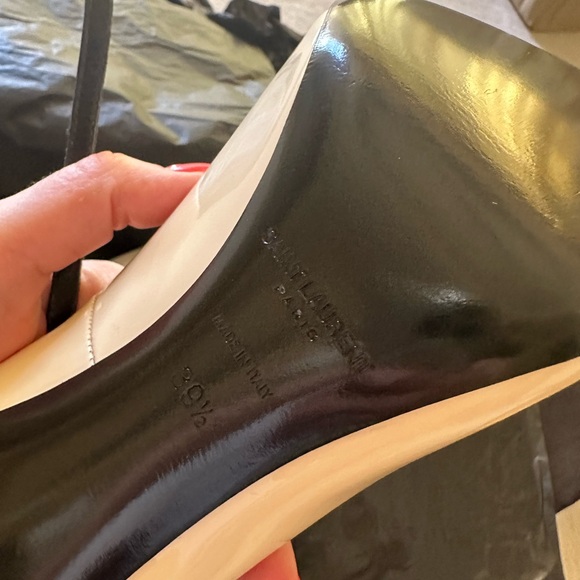 Saint Laurent Zoe 105 YSL shoes stiletto heels pumps 39.5 NIB